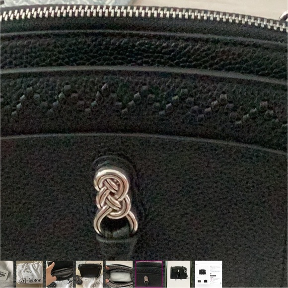 Brighton Georgette Small Organizer in Black - Picture 8 of 9